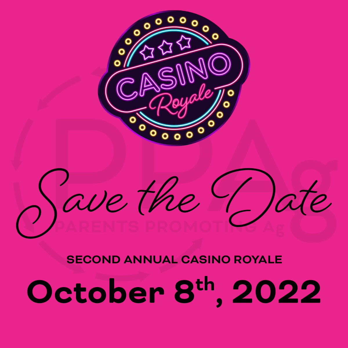 Save the Date 2022